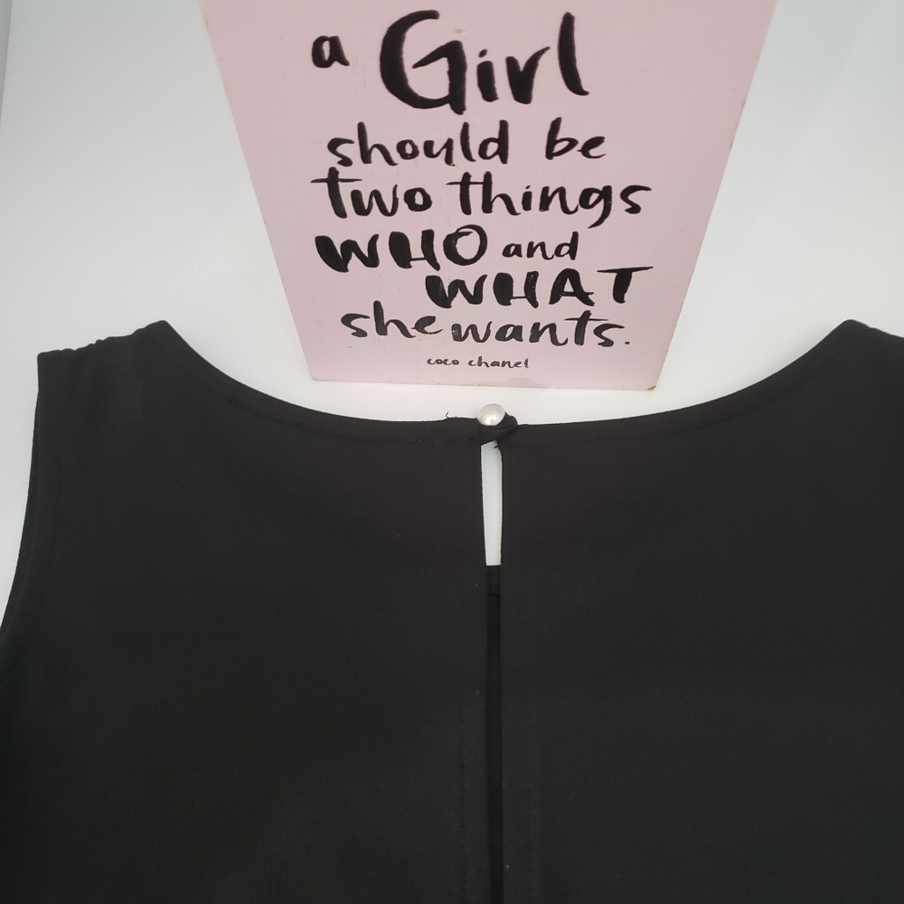 💥Womens Black Cold Shoulder Dress - Picture 7 of 8